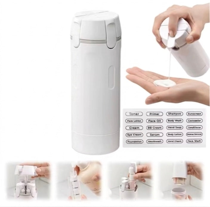 4-in-1 Portable Travel Dispenser